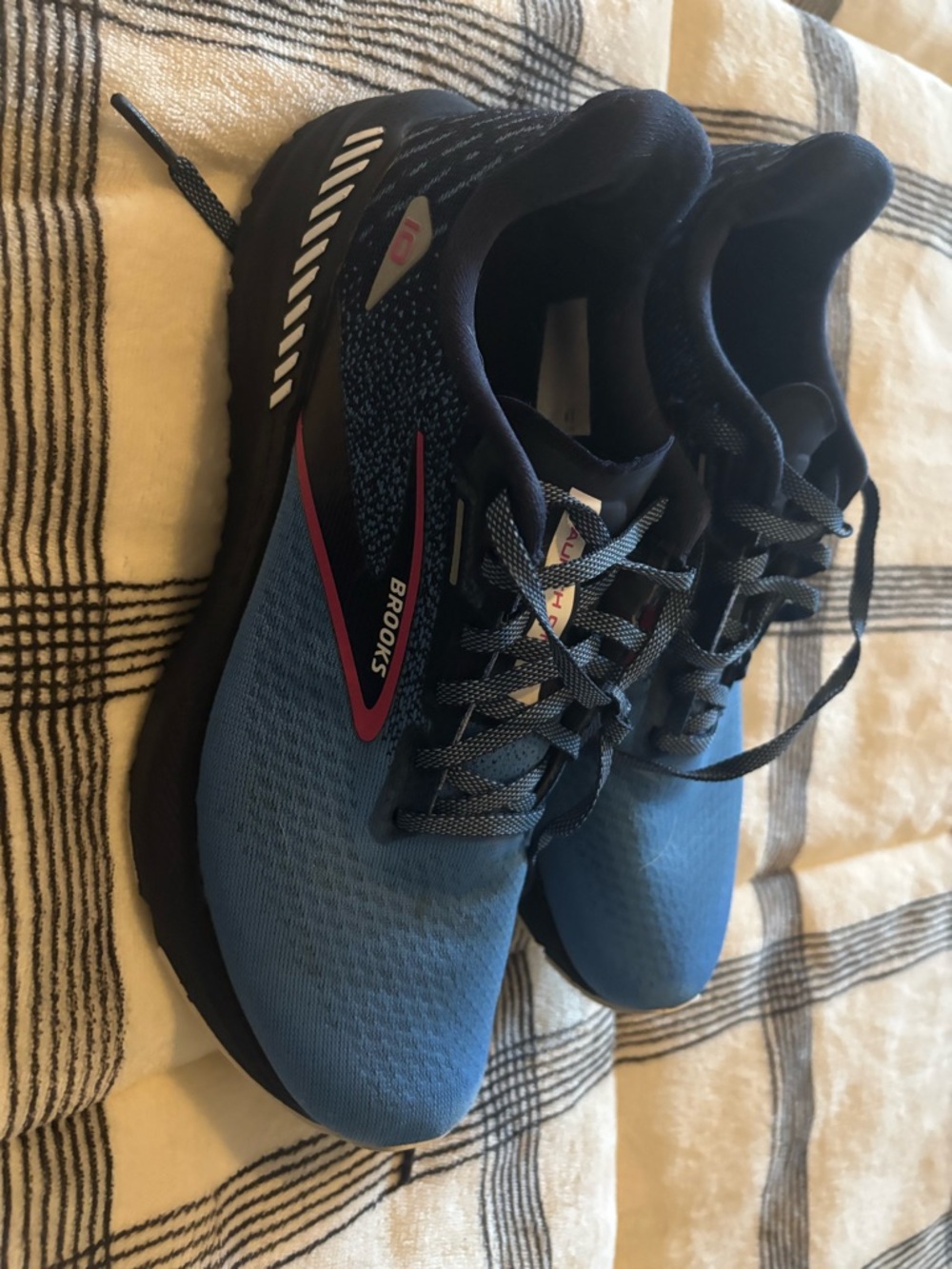 Brooks Launch GTS 10 Running Shoes - Blue/Black size 8.5